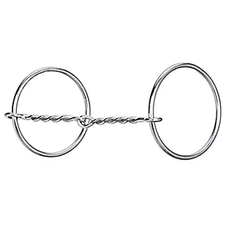 Weaver SS Thin Twisted Wire Loose Ring Snaffle