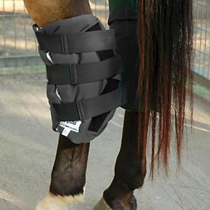 Details about   CASHEL Boomer's Soft Plush Shipping Boots Horse Bandage leg wrap RED Padded 