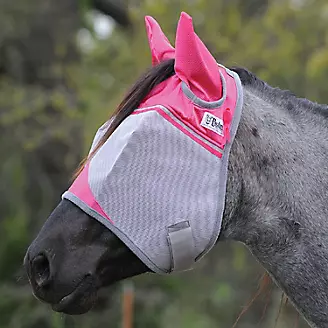 Cashel Breast Cancer Fly Mask with Ears