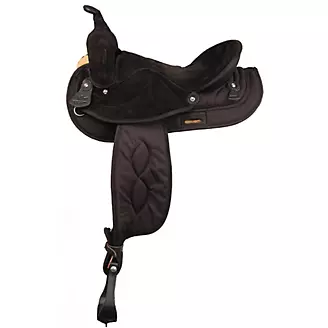 Big Horn Synthetic Suede Full QH Trail Saddle