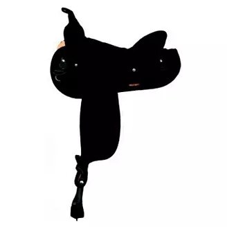 Big Horn Synthetic Suede Gaited Trail Saddle