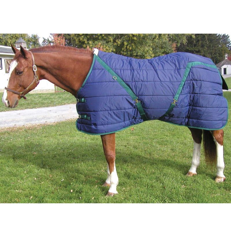 Snuggie Quilted Miniature Blanket 46In Navy/Hunter -  INTREPID INTERNATIONAL, SR46