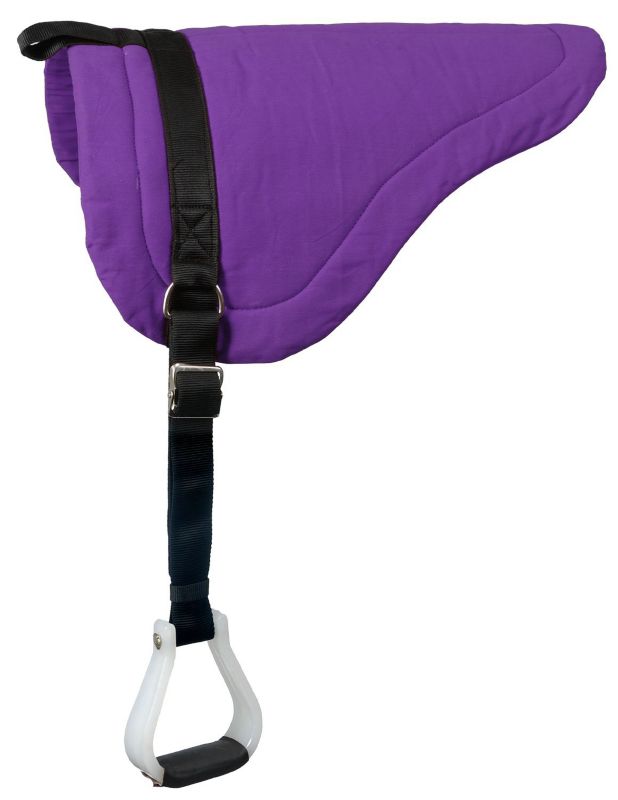 31-33-10-0 Tough1 Cordura Bare back Pad Adult Purple sku 31-33-10-0