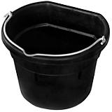 Heated Rubber Flat-Back Bucket