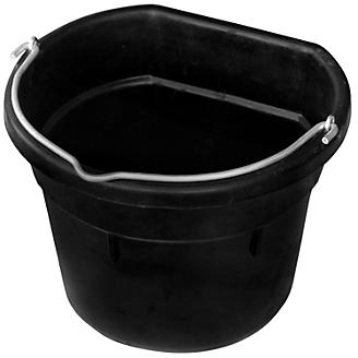 Heated Rubber Flat-Back Bucket