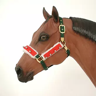 Holiday Horse Halter Bridle Accessory Set