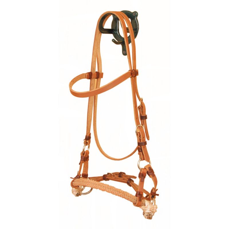 T-5307-GH American Saddlery Double Rope Side Pull sku T-5307-GH