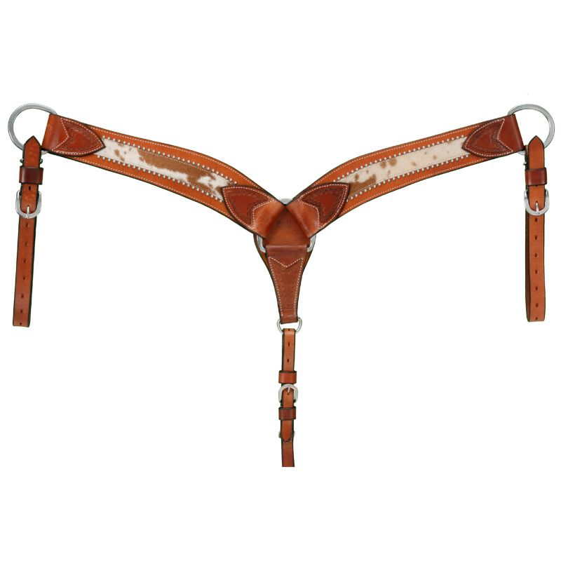 Royal King Cowhide Roper Breast Collar Medium Oil