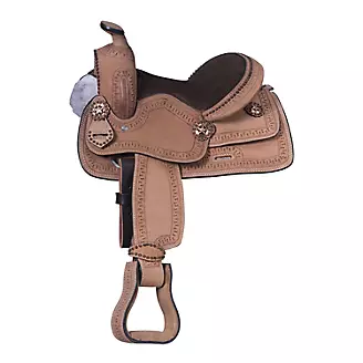 Vintage Western Cowboy Genuine Leather Horse Saddle For Sale at