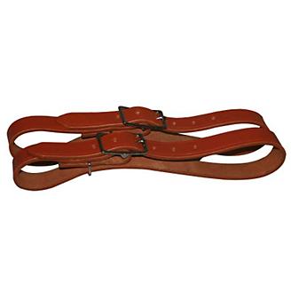 Saddle Tan Breast Collar Pulling Collar G&E 1 1/4" Replacement Leather Strap 