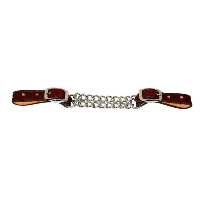 Western Double Chain Curb Strap WarehouseOutlet