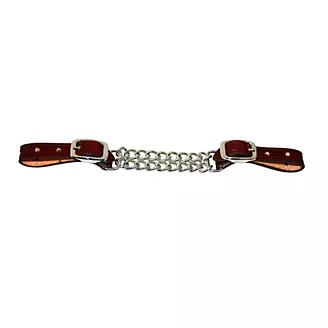 Western Double Chain Curb Strap