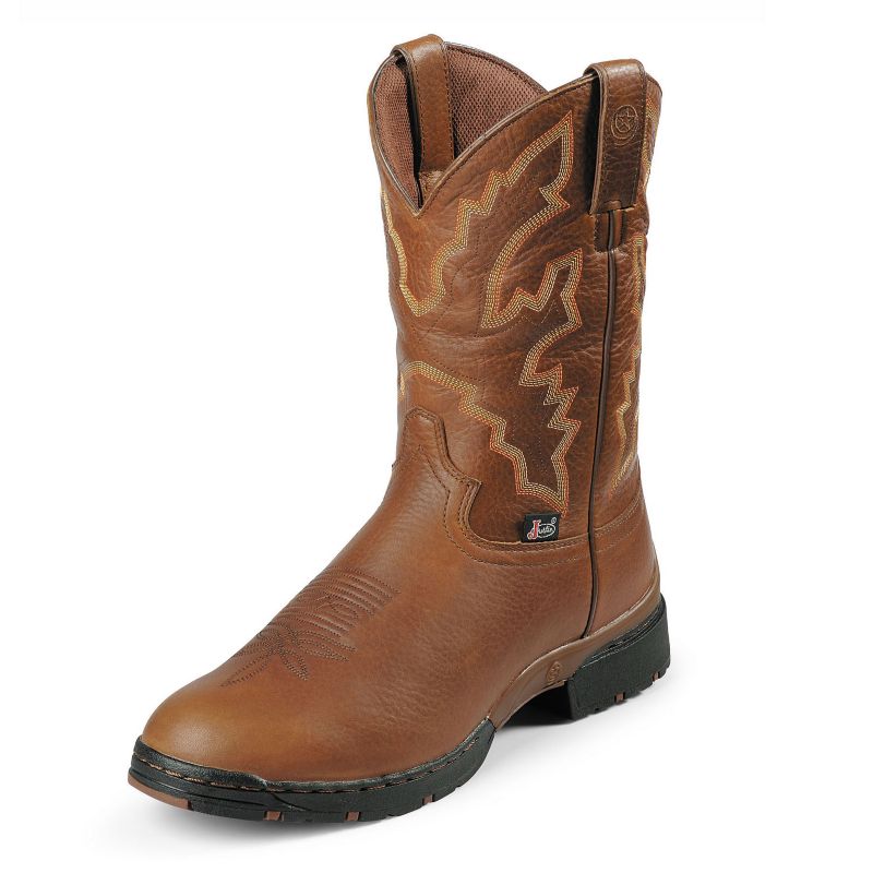 justin george strait waterproof boots