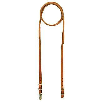 Reinsman Harness Leather Rounded Roping Rein