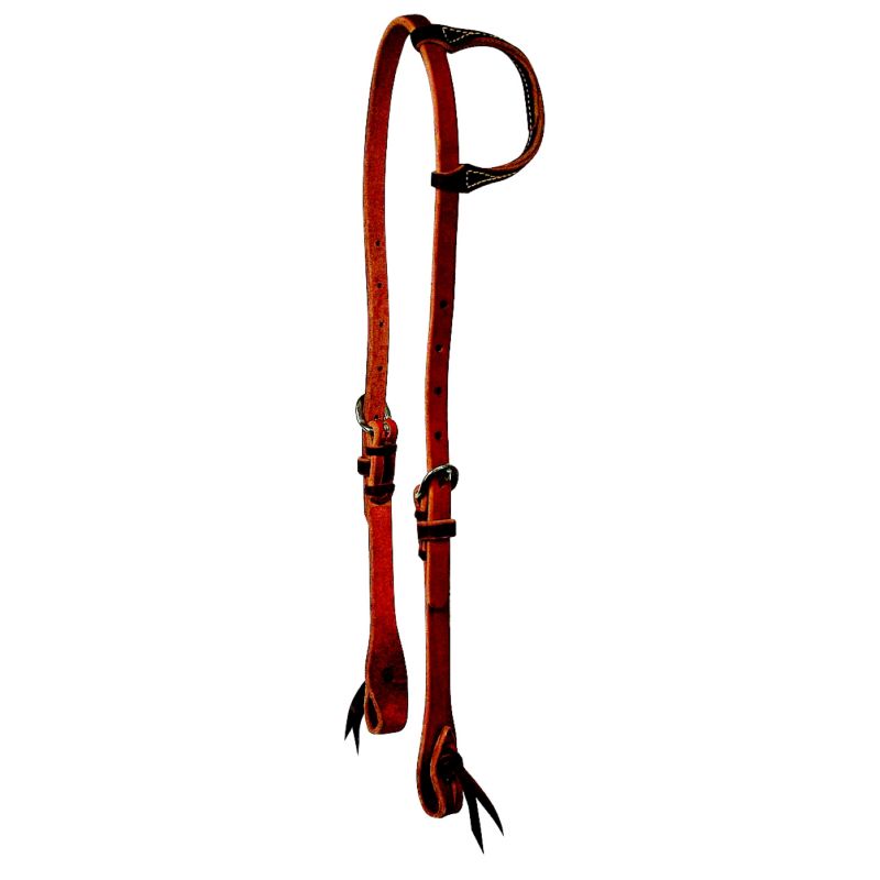 Reinsman Tied and Twisted Sliding Ear Headstall