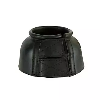 Basic Smooth Rubber Velcro Bell Boots