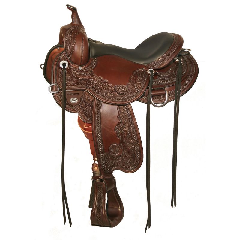 Circle Y Goodnight Wind River Saddle Wide 15 Wal