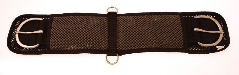 Western Air-Flow Straight Cinch 26In Brown