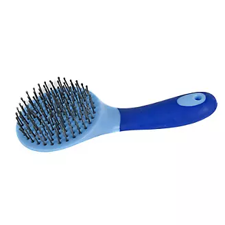 Double-sided horse brush for tail and mane HFI - Brushes and