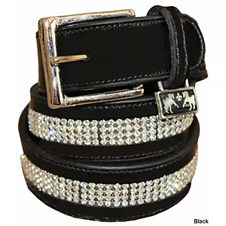 Equine Couture Bling Leather Belt