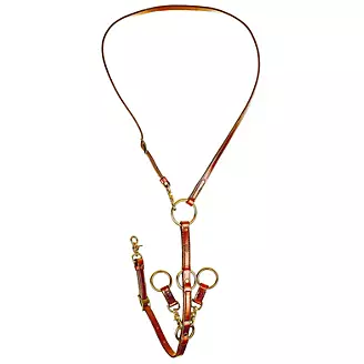 Tory Harness Leather Draw Rein Martingale