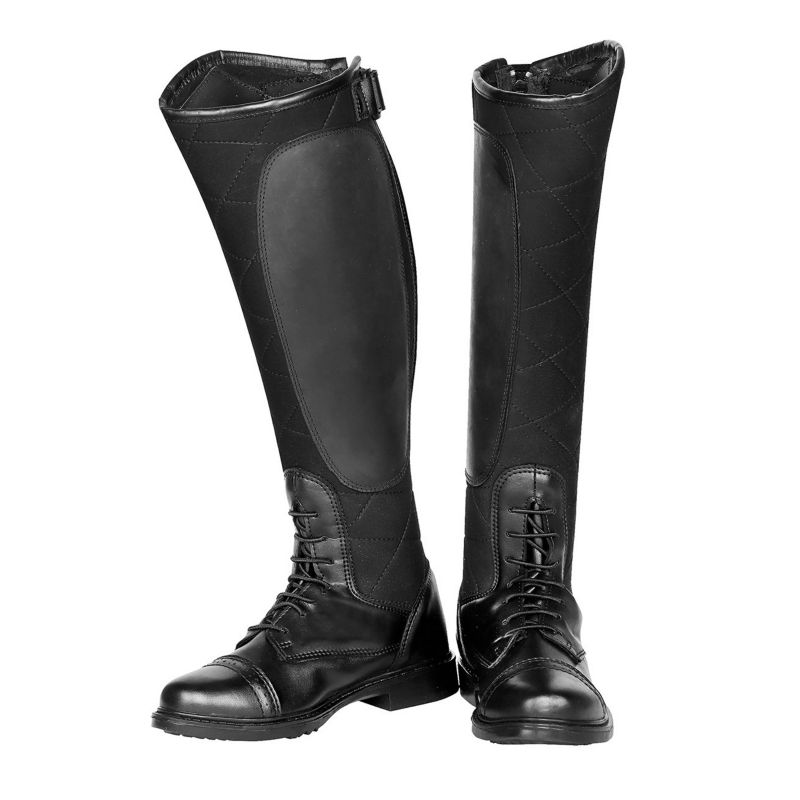 quilted riding boots