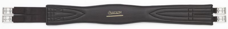 Ovation Comfort-Gel Chafless Double Girth 44 Black