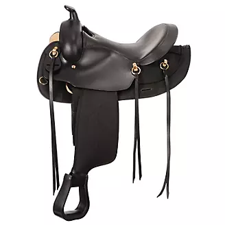King Series Synthetic Gaited Rnd Trail Saddle