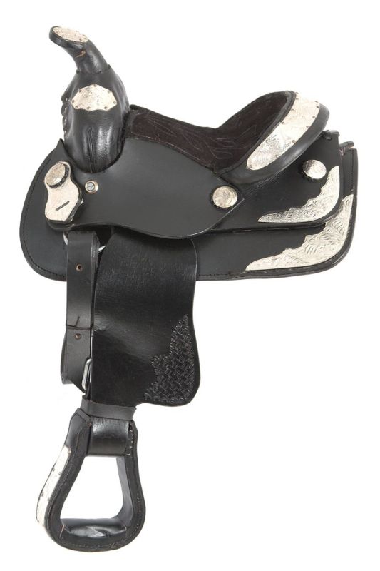 King Series Mini Western Show Saddle Black -  JT International, KS870-2-8