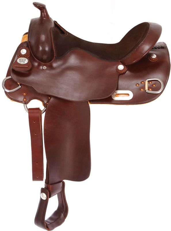 Royal King Arabian Trainer Saddle 15.5