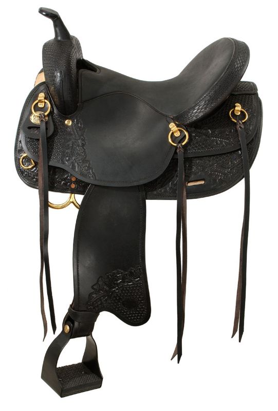 Royal King Memphis Gaited Saddle 15.5 Black