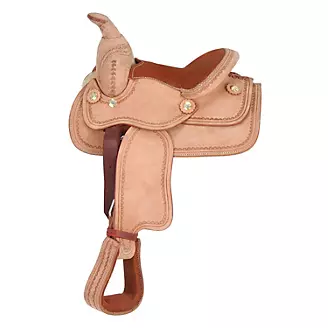 Blemished King Series Mini Deluxe Western Saddle