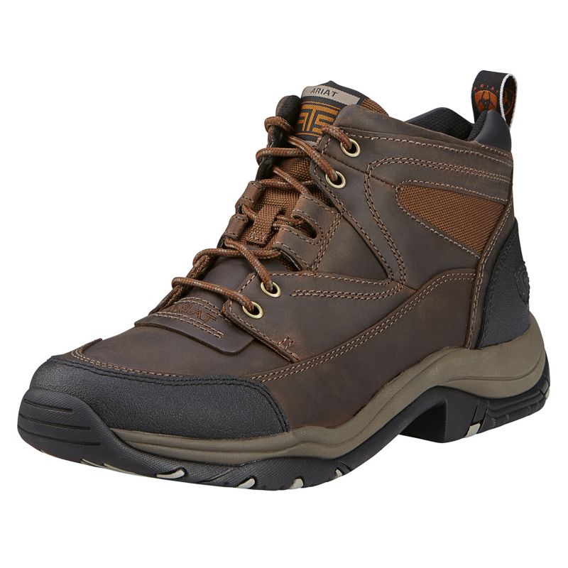 Ariat Mens Terrain Boots Distressed Brown 10D -  10002182 10 D