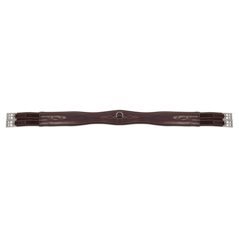 296DKHAV50 Shires Atherstone Leather Girth 50 Dark Havana sku 296DKHAV50