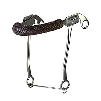 Aime Imports Westen CP Braided Nose Long Shank Pony Hackamore