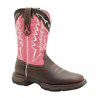 Durango Ladies Pink Ribbon Boots