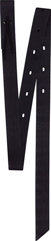 SA-NYLAT-BLA Cashel Nylon Latigo Tie Strap Black sku SA-NYLAT-BLA