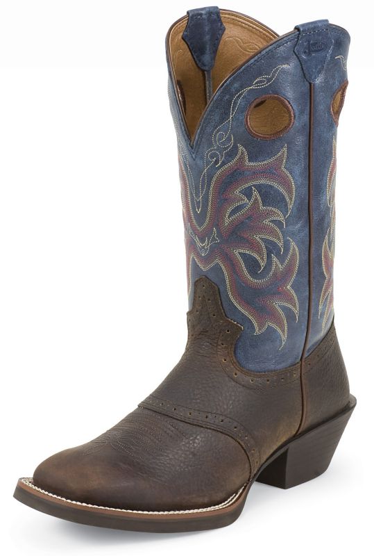 justin stampede punchy cowboy boots