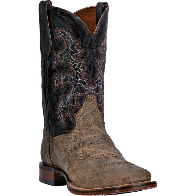 Dan Post Men's Franklin Mad Cat Leather Western Boots