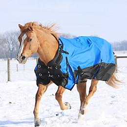 1680D Turnout Waterproof Horse Winter Blanket Heavy Weight Burgundy 6EE07 