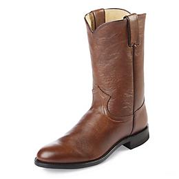 Justin Mens Roper 10in Leather Boots - Horse.com