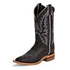 Justin Ladies Bent Rail 11in Black Boots - Statelinetack.com