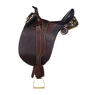 Australian Outrider Collection Black Breastplate Martingale Size Full Horse Tack 