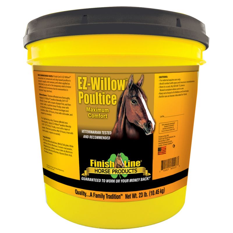 Finish Line E-Z Willow Poultice 23 lb