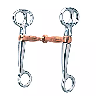 Weaver CP Copper Mouth Tom Thumb Snaffle Bit