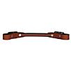 Weaver Bridle Leather Rounded Brown Curb Strap