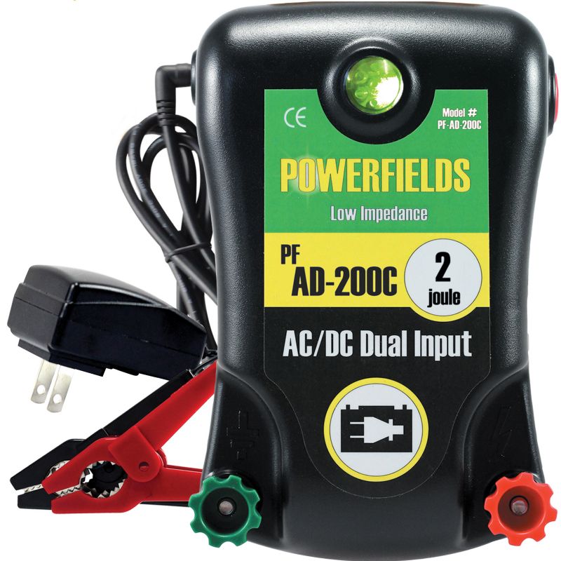 Powerfields AC/DC 120 Acre Energizer 2.0 Joules -  PF-AD-200C