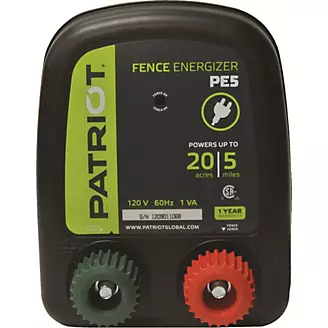 Patriot PE5 Fence Energizer 0.20 Joule