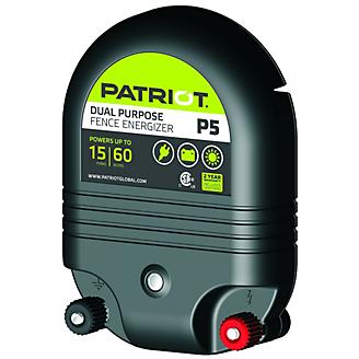 Patriot P5 Dual Purpose Fence Energizer 0.50 Joule