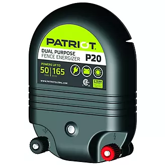 Patriot P20 Dual Purpose Fence Energizer 2.0 Joule